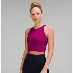 Lululemon align high neck tank magenta purple size 6 new